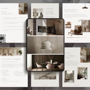 Earthy pricing guide for interior designer