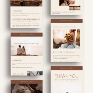 Photography Flodesk Email Templates