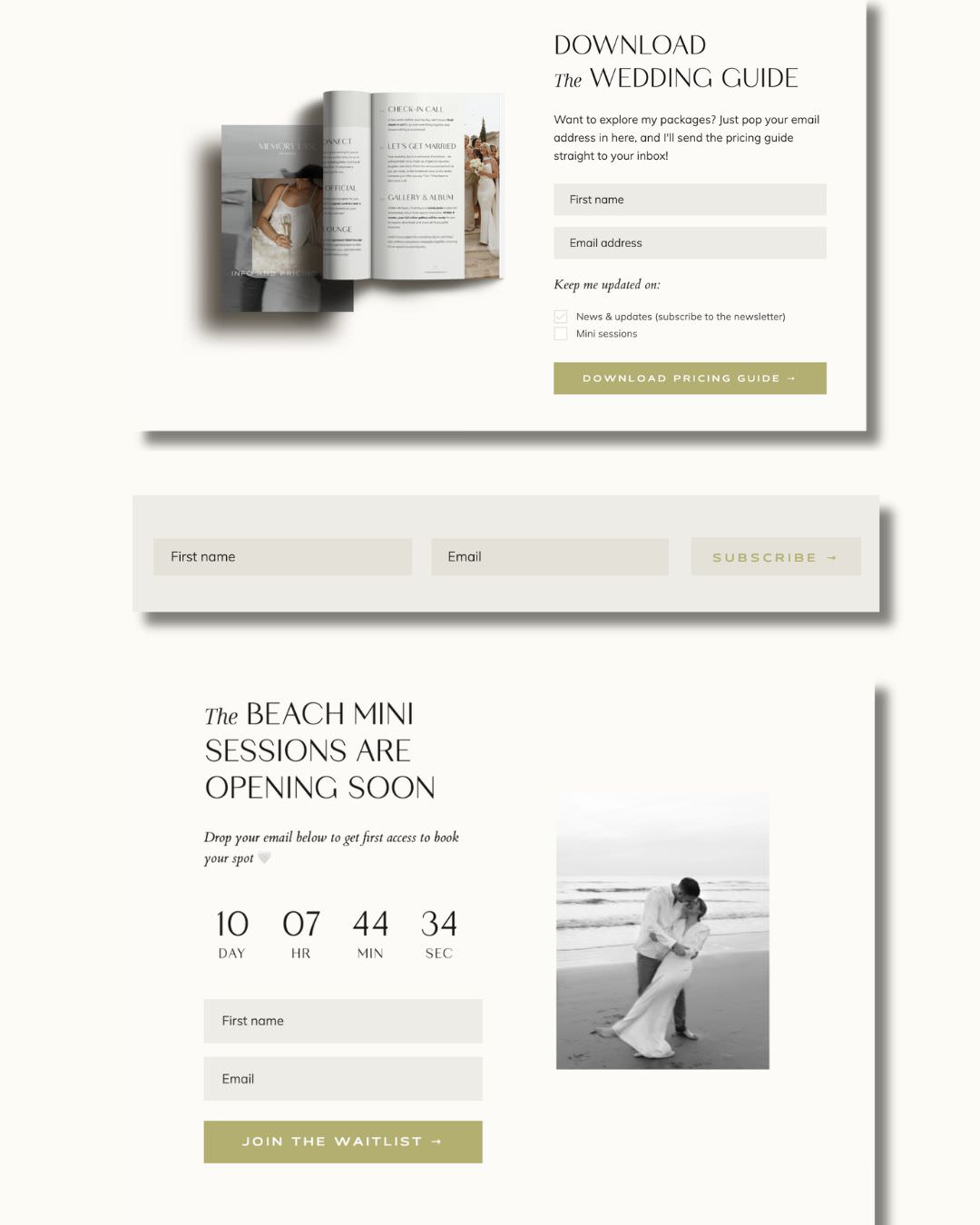 Flodesk opt-in formulieren