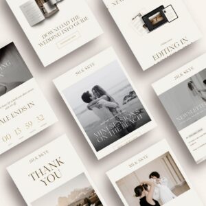 Flodesk Email Templates for wedding photographers