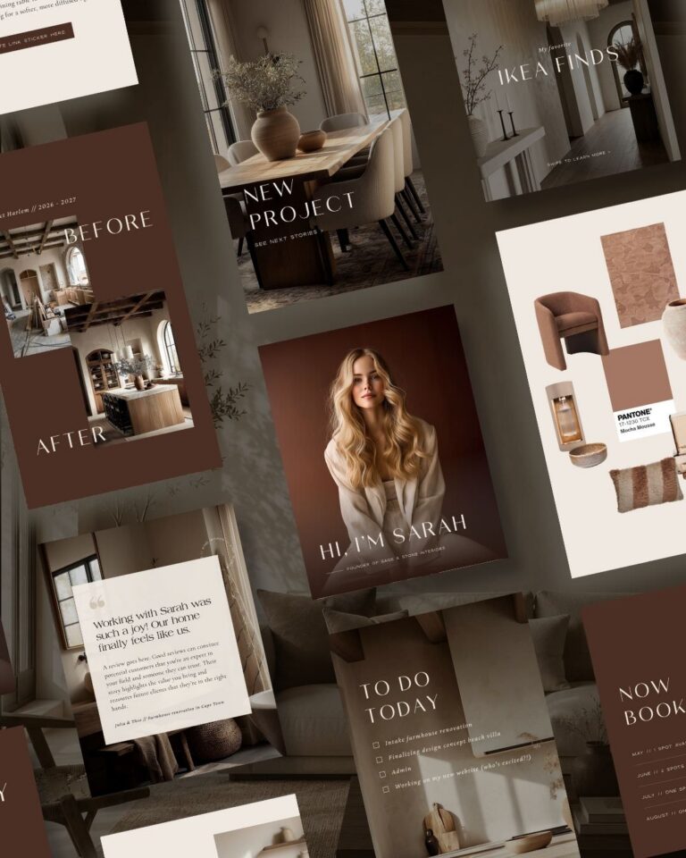 Sage & Stone Instagram Templates