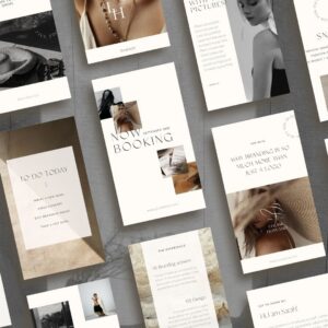 Minimalist Instagram story templates
