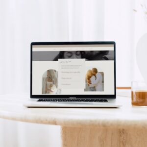 Neutral Showit Template for Photographers