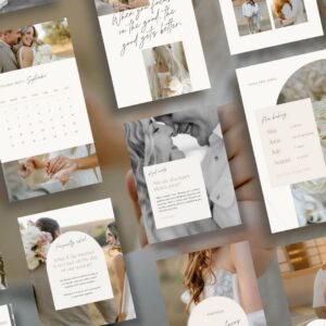 Neutral photography Instagram templates