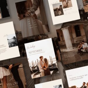 Photographer Instagram post templates