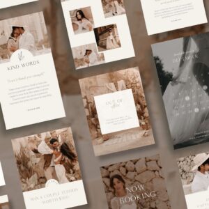 Romantic Photographer Instagram Templates