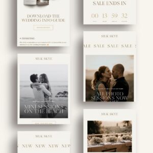 Flodesk email templates for photographers to boost sales