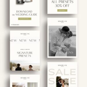 Memory Lane Sales Flodesk Email Templates