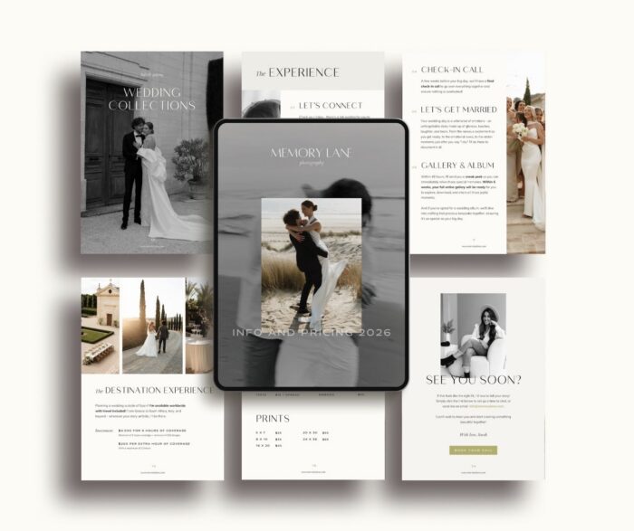 Canva pricing guide for wedding photographers