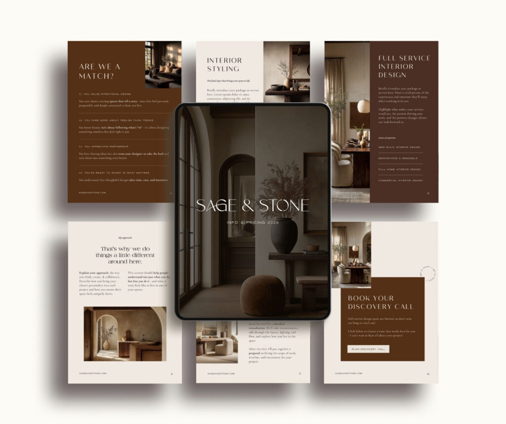 Canva Pricing Guide Sage & Stone